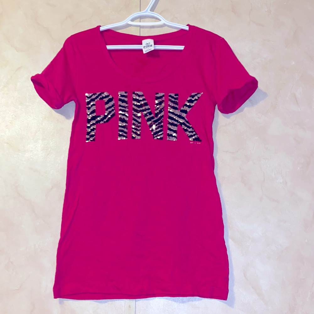 Victoria’s Secret Pink Sequin shirt